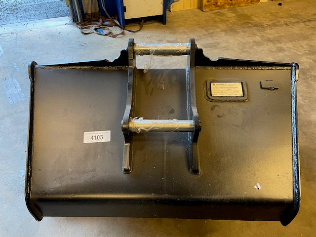 Pusseskuffe 300 L – S40 (2–6 tonn)