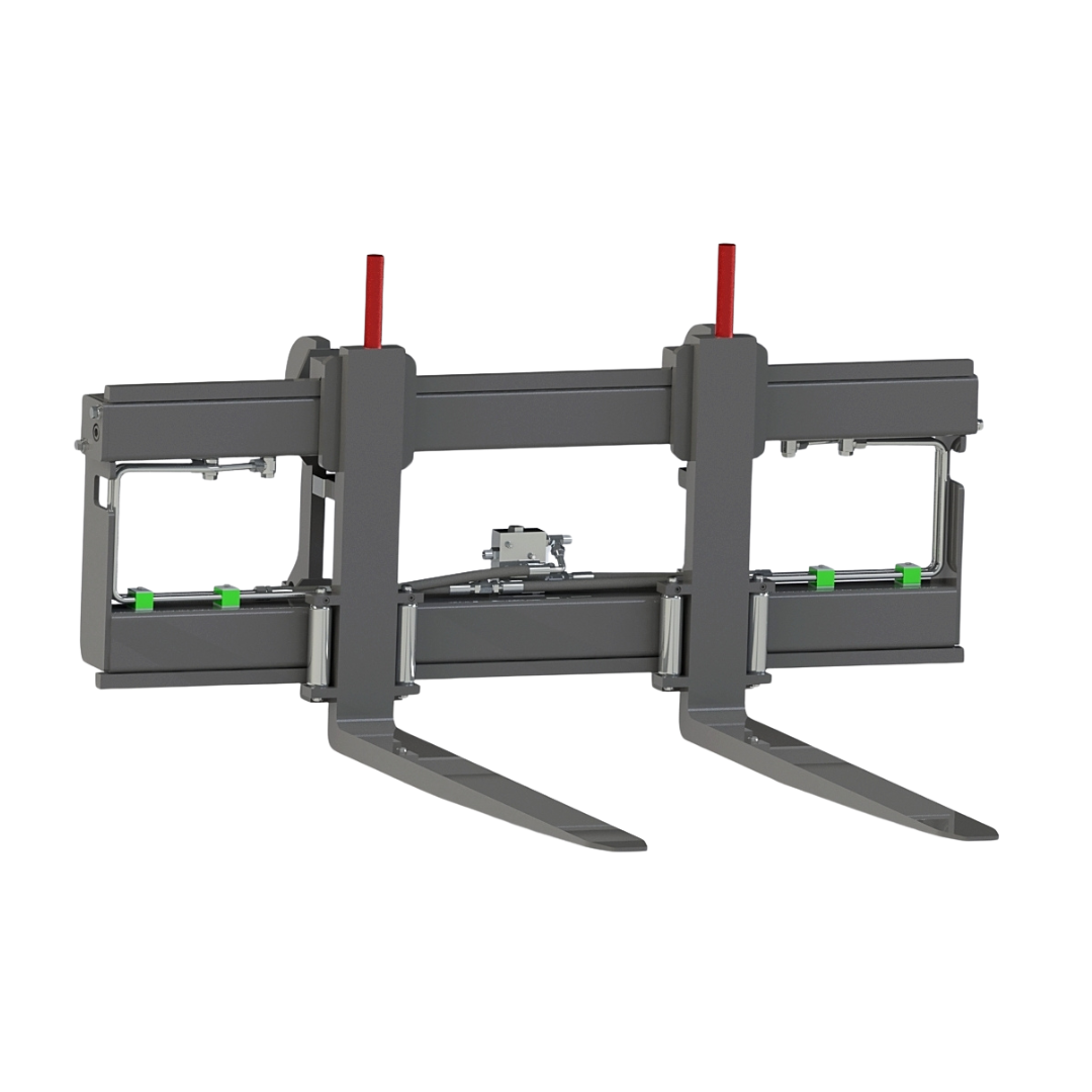 Hydraulisk pallegaffel uten feste