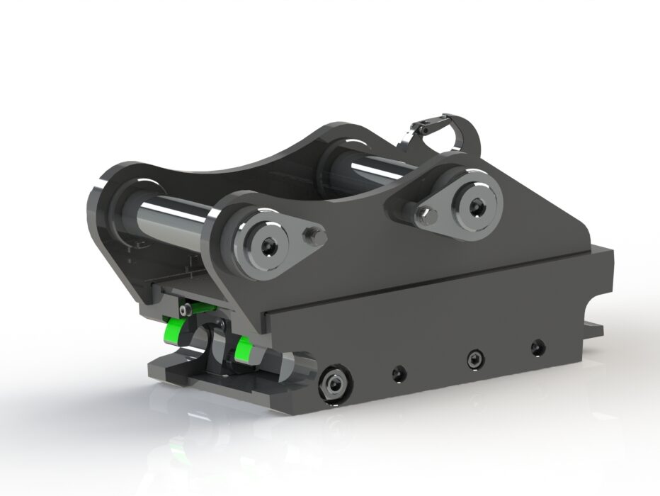 Hurtigfeste S60 Hydraulisk, dobbel lås 80 mm bolt