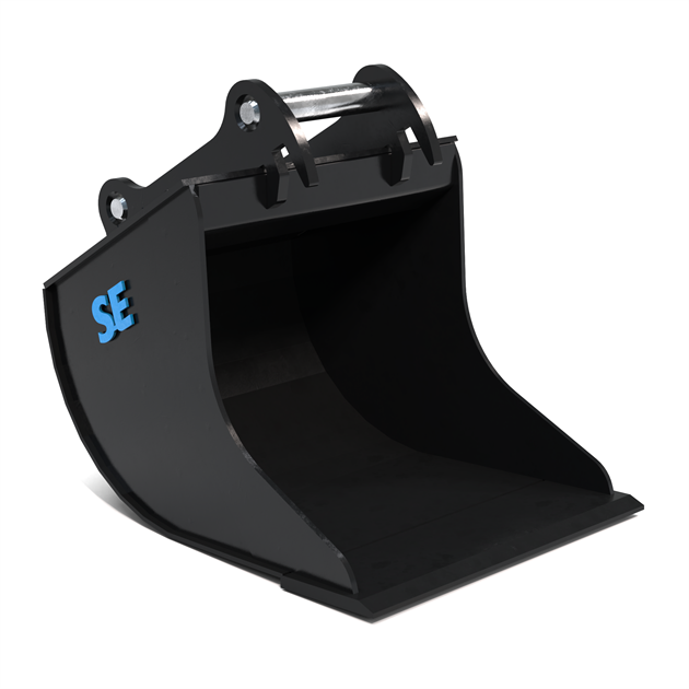 S60 Graveskuffe 600L 900mm 12-16 tonn, med frontkniv